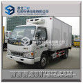 China frozen refrigerator truck Insulation JAC refrigerator box truck Hot sale refrigerated trucks for sale